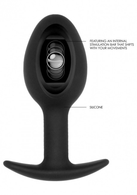 Черная анальная пробка N 89 Self Penetrating Butt Plug - 8,3 см. Черная анальная пробка N 89 Self Penetrating Butt Plug - 8,3 см.