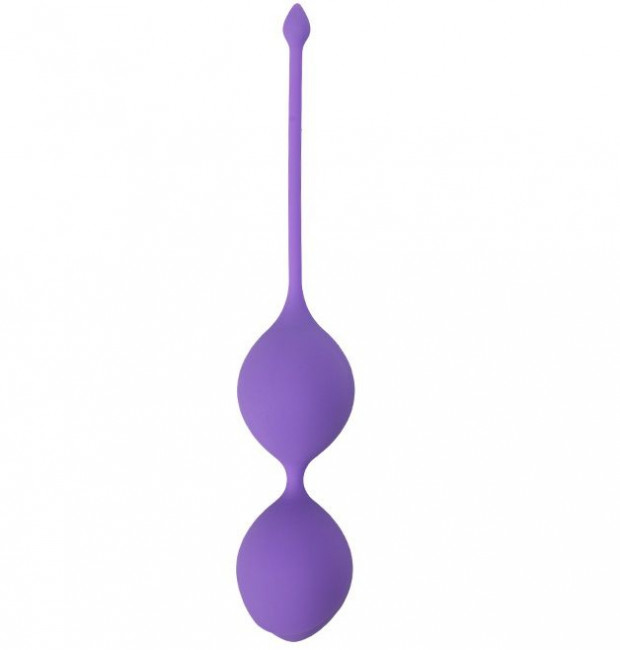 Фиолетовые вагинальные шарики SEE YOU IN BLOOM DUO BALLS 29MM, Dream Toys