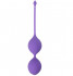 Фиолетовые вагинальные шарики SEE YOU IN BLOOM DUO BALLS 29MM, Dream Toys