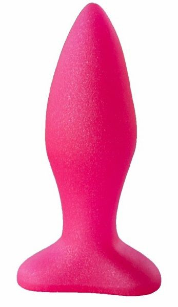 Розовая анальная пробка - 11,5 см., LOVETOY (А-Полимер)