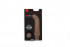 Коричневый реалистичный вибратор для точки G CyberSkin G-Spot Buzzer - 19 см., Topco Sales