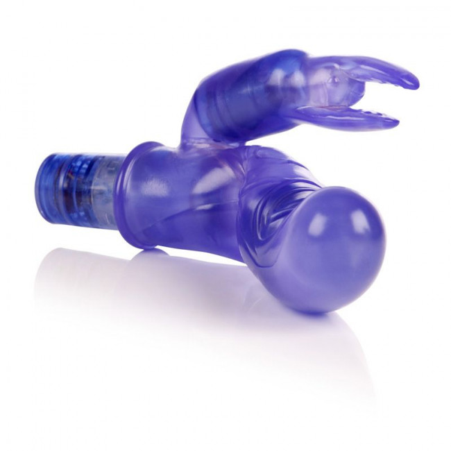 Фиолетовый вибромассажер 10-Function Bendie Bounding Bunny Vibes - 22,8 см., California Exotic Novelties Фиолетовый вибромассажер 10-Function Bendie Bounding Bunny Vibes - 22,8 см., California Exotic Novelties