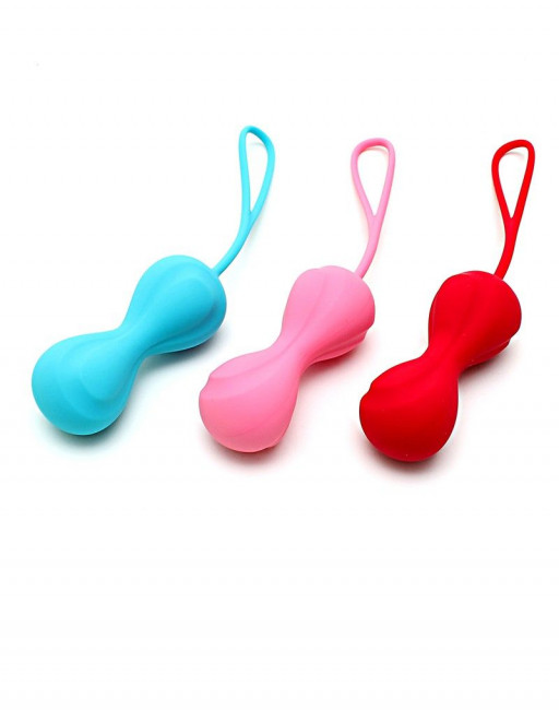 Набор из трёх двойных вагинальных шариков Satisfyer Balls, Satisfyer