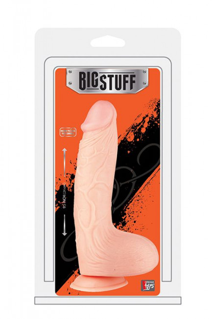 Большой реалистичный фаллоимитатор BIGSTUFF 9.5INCH - 24 см., Dream Toys Большой реалистичный фаллоимитатор BIGSTUFF 9.5INCH - 24 см., Dream Toys