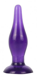 Фиолетовая анальная втулка - 15 см., Bior toys