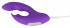 Фиолетовый G-образный вибратор Pure Lilac Vibes - 17,8 см., Orion