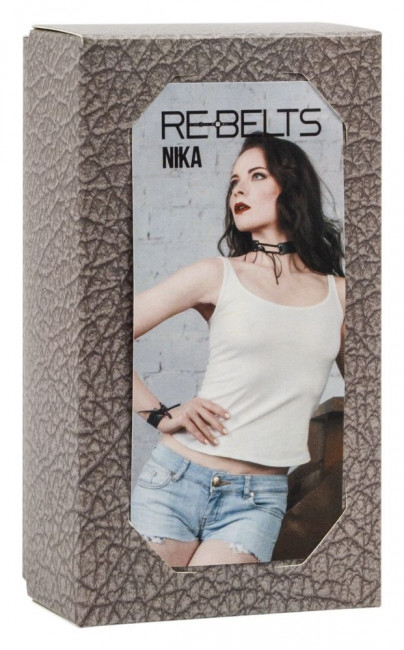 Браслет со шнуровкой Nika Black, Rebelts