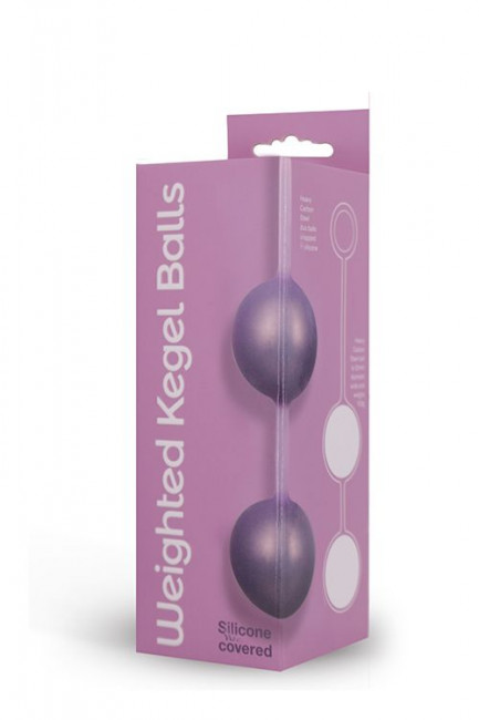 Вагинальные шарики в силиконовой оболочке Weighted Kegel Balls, Seven Creations Вагинальные шарики в силиконовой оболочке Weighted Kegel Balls, Seven Creations
