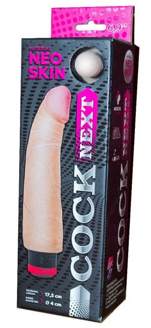 Телесный вибромассажёр COCK NEXT 6" - 17,5 см., LOVETOY (А-Полимер)