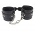 Черные наручники Obey Me Leather Hand Cuffs Черные наручники Obey Me Leather Hand Cuffs