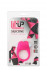 Розовое эрекционное кольцо с щеточкой LIT-UP SILICONE STIMU RING 5, Dream Toys
