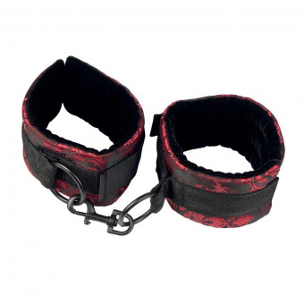 Атласные наручники Scandal Universal Cuffs с цепью, California Exotic Novelties