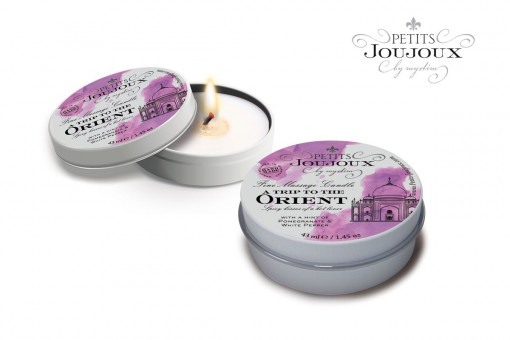 Массажная свеча Petits Joujoux Orient с ароматом граната и белого перца - 33 гр., MyStim