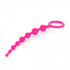 Розовая анальная цепочка Play Beads - 24,8 см., California Exotic Novelties Розовая анальная цепочка Play Beads - 24,8 см., California Exotic Novelties