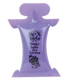 Лубрикант на водной основе Sex Tarts Lube Grape Soda с ароматом винограда - 6 мл., Topco Sales