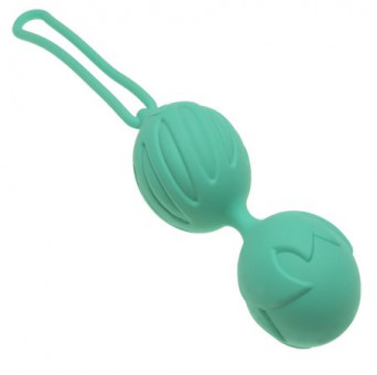 Зелёные вагинальные шарики Geisha Lastic Ball S , Adrien Lastic