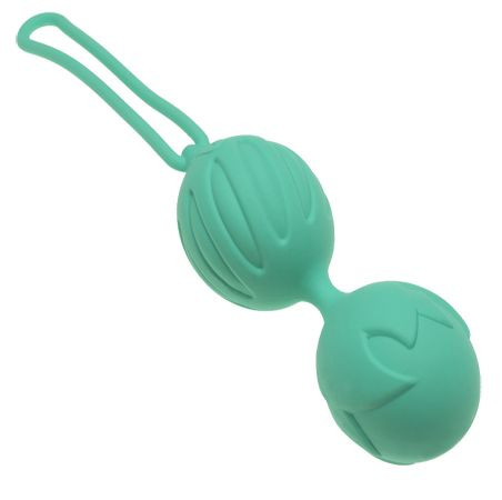 Зелёные вагинальные шарики Geisha Lastic Ball S , Adrien Lastic