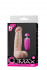 Телесный перезаряжаемый вибратор G-GIRL 6INCH PVC RECHARGEABLE VIBRATOR - 15,2 см., NMC