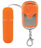 Оранжевая вибропуля Remote Vibrating Bullet с пультом ДУ, Shots Media BV Оранжевая вибропуля Remote Vibrating Bullet с пультом ДУ, Shots Media BV