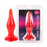 Красная анальная втулка - 15 см., Bior toys