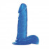 Синий фаллоимитатор JELLY DILDO REAL RAPTURE BLUE 6,5" - 16,5 см., Toyz4lovers
