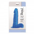 Синий фаллоимитатор JELLY DILDO REAL RAPTURE BLUE 6,5" - 16,5 см., Toyz4lovers