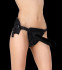 Чёрный страпон Deluxe Silicone Strap On 10 Inch - 25 см., Shots Media BV Чёрный страпон Deluxe Silicone Strap On 10 Inch - 25 см., Shots Media BV