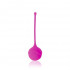 Розовый вагинальный шарик Cosmo, Bior toys