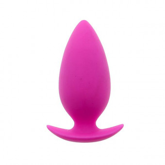 Розовая анальная втулка BOOTYFUL ANAL PLUG MEDIUM PINK - 9,8 см., Dream Toys