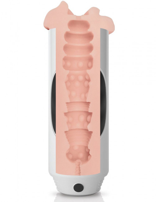 Мастурбатор-вагина Extreme Toyz Mega Grip Vibrating Stroker Mouth, Pipedream