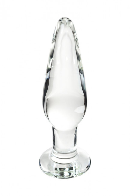 Набор из трех стеклянных анальных пробок с круглым ограничителем Sexus Glass, Sexus Набор из трех стеклянных анальных пробок с круглым ограничителем Sexus Glass, Sexus