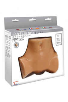 Вибровагина CyberSkin Virtual Sex Ultra Pussy & Ass, Topco Sales