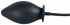 Черная надувная анальная пробка True Black - 11,5 см., Orion Черная надувная анальная пробка True Black - 11,5 см., Orion