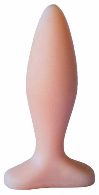 Телесный анальный плаг - 11,5 см., LOVETOY (А-Полимер) Телесный анальный плаг - 11,5 см., LOVETOY (А-Полимер)