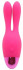 Розовый вибратор INDULGENCE Rechargeable Dream Bunny - 15 см.