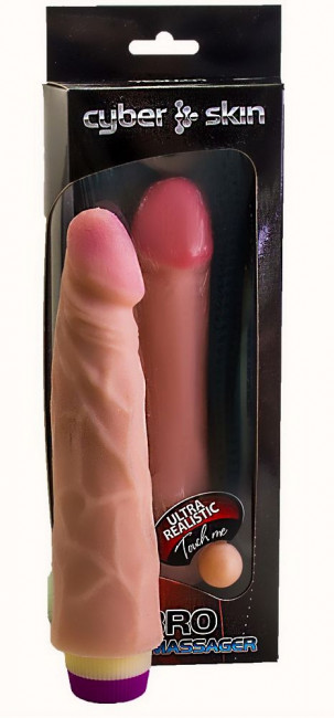 Вибромассажёр телесного цвета - 18,5 см., LOVETOY (А-Полимер)