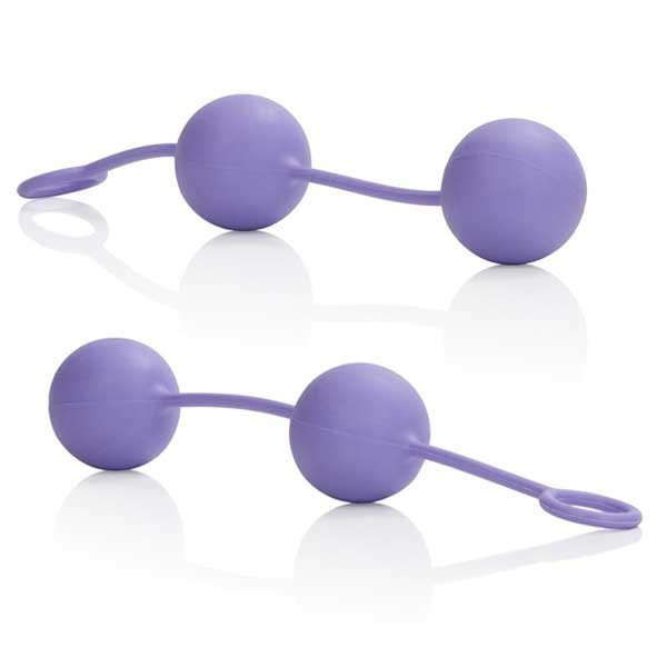 Фиолетовые вагинальные шарики Lia Love Balls, California Exotic Novelties Фиолетовые вагинальные шарики Lia Love Balls, California Exotic Novelties