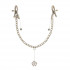 Зажимы на соски Crystal Nipple Clamps, Pipedream