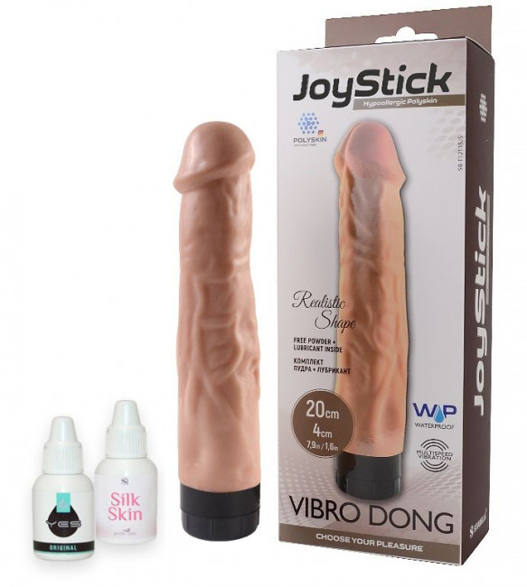 Реалистичный вибратор JOYSTICK - 20 см., Sitabella