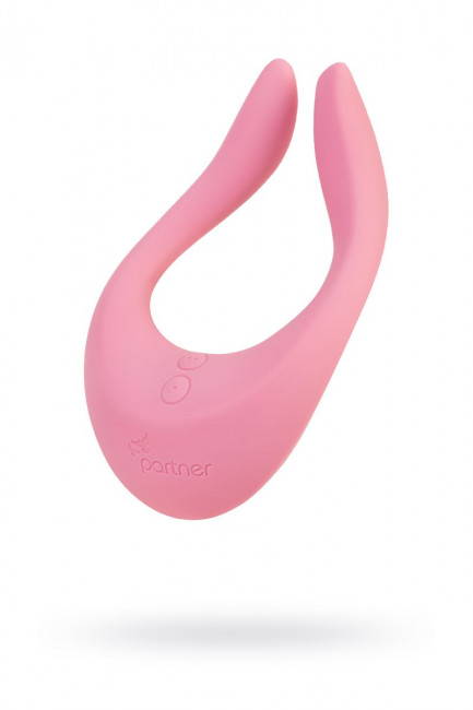 Розовый многофункциональный стимулятор для пар Satisfyer Partner Multifun 2, Satisfyer