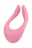 Розовый многофункциональный стимулятор для пар Satisfyer Partner Multifun 2, Satisfyer