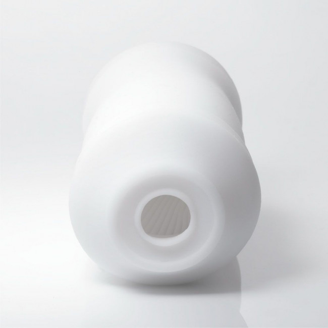Белый 3D мастурбатор SPIRAL, Tenga