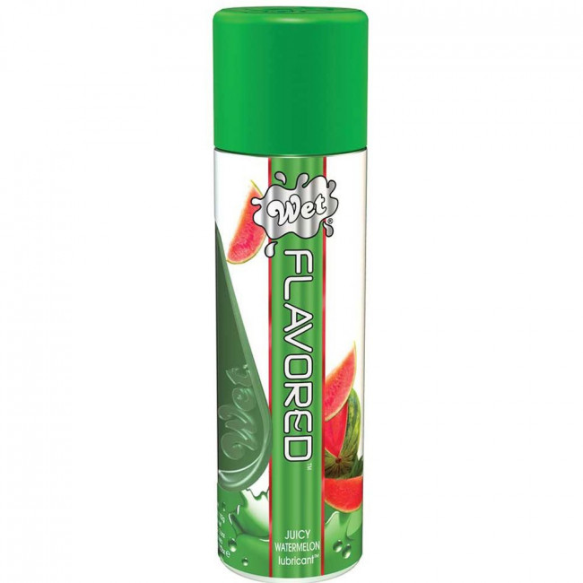 Лубрикант Wet Flavored Juicy Watermelon с ароматом арбуза - 106 мл., Wet International Inc.