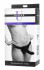 Чёрный полый страпон Vixen G-Spot Hollow Strap On Harness - 17,8 см., XR Brands Чёрный полый страпон Vixen G-Spot Hollow Strap On Harness - 17,8 см., XR Brands