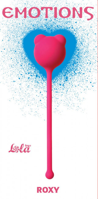 Розовый вагинальный шарик Emotions Roxy, Lola toys
