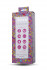Розовый мини-вибратор Dolce Jaden - 12,5 см., ToyFa