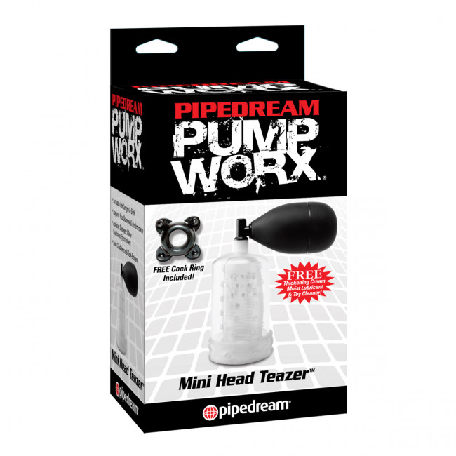 Помпа на головку Mini Head Teazer, Pipedream Помпа на головку Mini Head Teazer, Pipedream