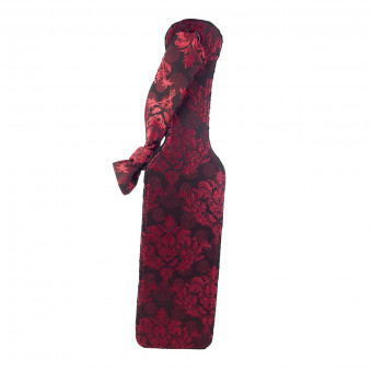 Шлепалка Scandal Paddle с отделкой из атласа - 35,5 см., California Exotic Novelties