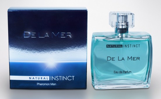 Мужская парфюмерная вода с феромонами Natural Instinct De La Mer - 100 мл., Парфюм престиж М