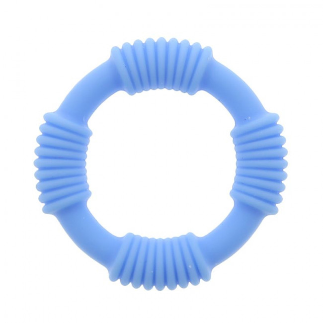 Голубое эрекционное кольцо PLAY CANDI COTTON POP BLUE, Seven Creations Голубое эрекционное кольцо PLAY CANDI COTTON POP BLUE, Seven Creations
